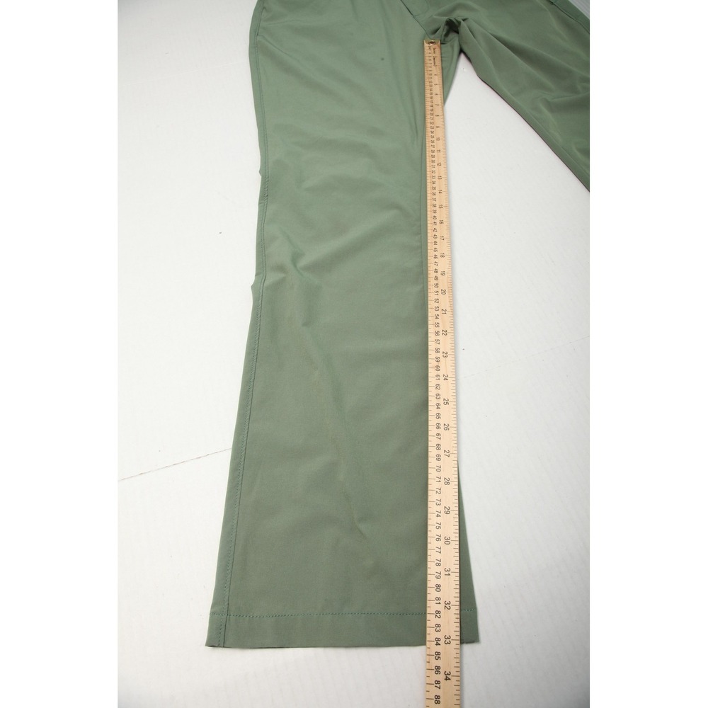 William Murray Pants Mens 34 Olive Green Straight Fit Golf Performance Stretch - Picture 13 of 16